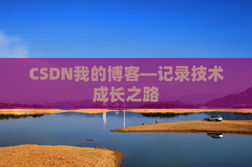 CSDN我的博客—记录技术成长之路